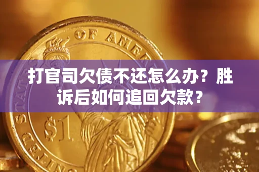 武汉打官司欠债不还怎么办？胜诉后如何追回欠款？