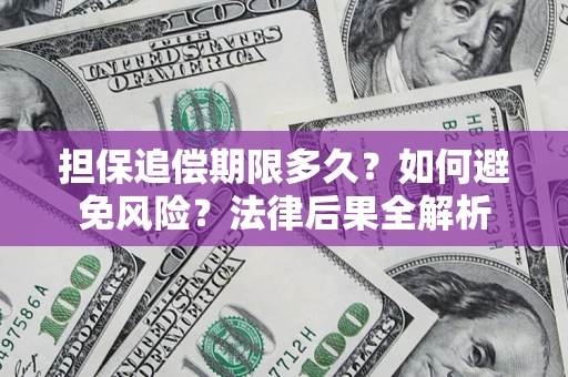 武汉担保追偿期限多久？如何避免风险？法律后果全解析