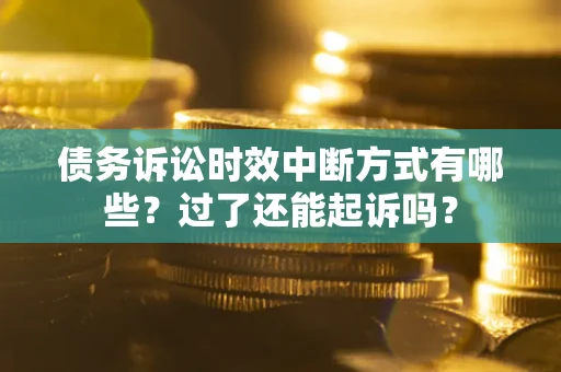 武汉债务诉讼时效中断方式有哪些？过了还能起诉吗？