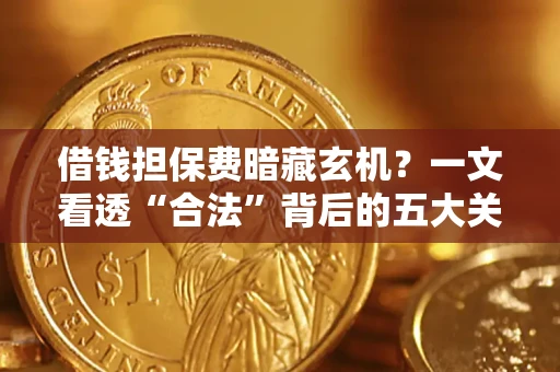武汉借钱担保费暗藏玄机？一文看透“合法”背后的五大关键陷阱