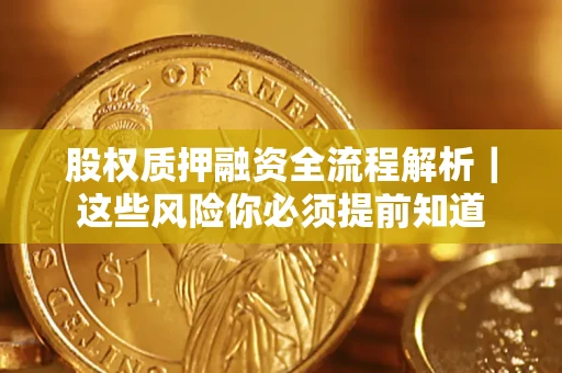 武汉股权质押融资全流程解析｜这些风险你必须提前知道