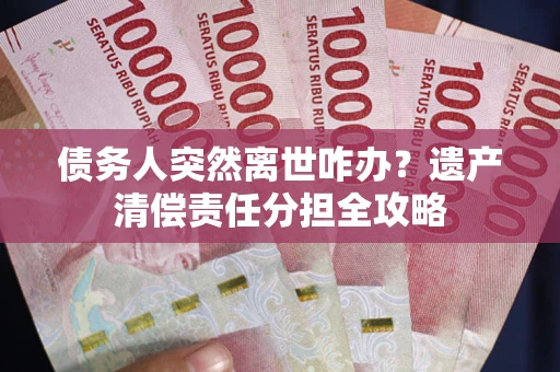 武汉债务人突然离世咋办？遗产清偿责任分担全攻略