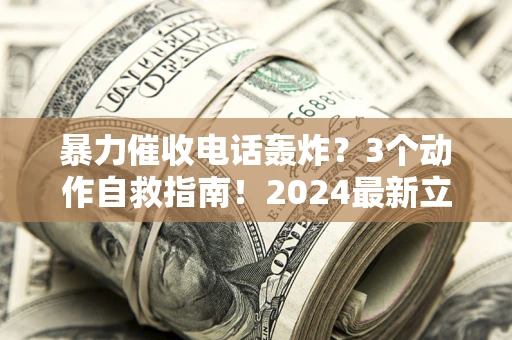 武汉暴力催收电话轰炸？3个动作自救指南！2024最新立案标准全解析
