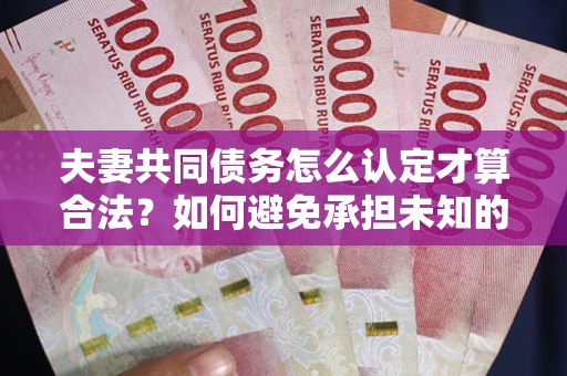 武汉夫妻共同债务怎么认定才算合法？如何避免承担未知的债务风险？
